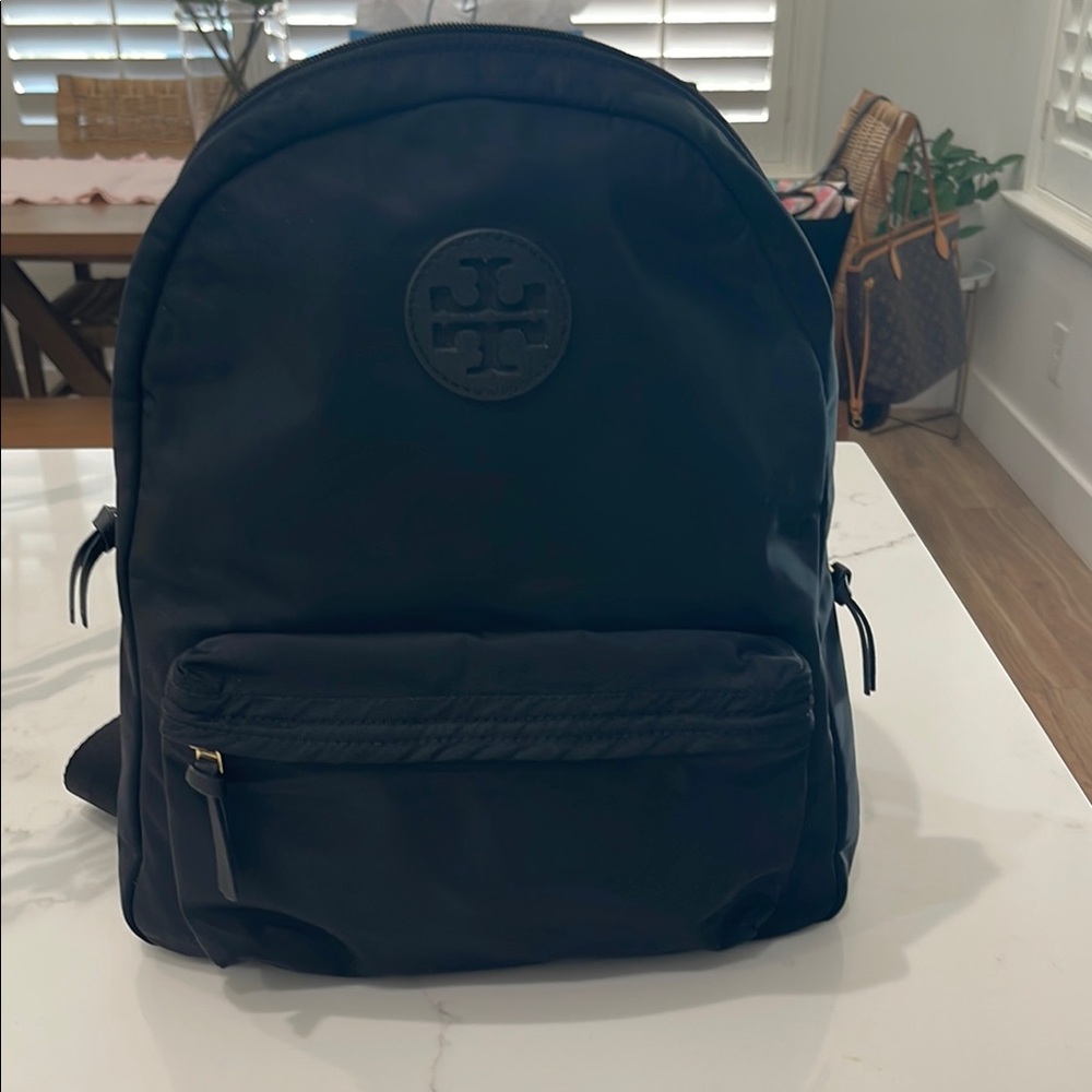 Tory Burch Black Backpack